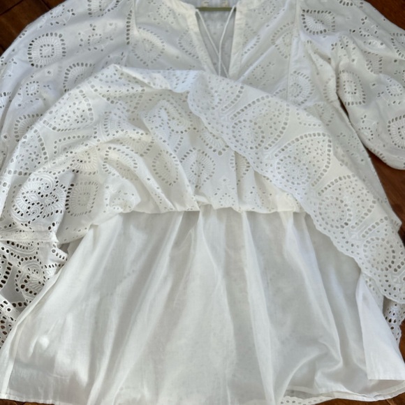 Spell &The Gypsy White Dylan Smock Dress - Picture 12 of 13